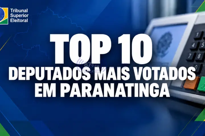 Confira o top 10 deputados estaduais mais votados em Paranatinga