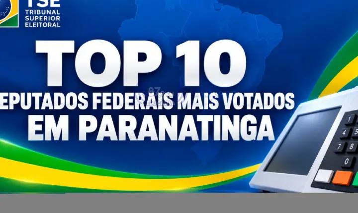 Confira o top 10 deputados federais mais votados em Paranatinga