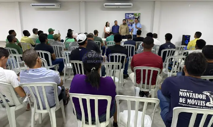 Deputado Thiago Silva traz cursos profissionalizantes a Paranatinga e abre novas oportunidades