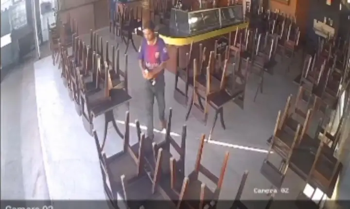 Furto em plena luz do dia é registrado em restaurante no Centro de Paranatinga