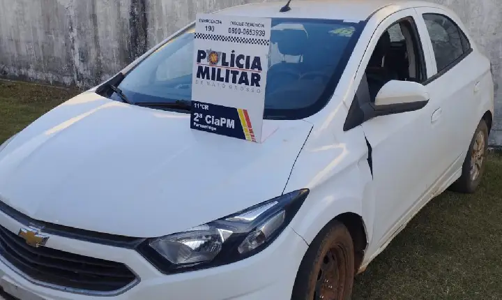 Indígena é apreendido com carro furtado em Paranatinga
