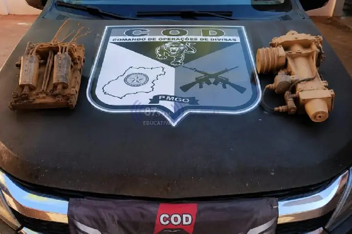 Operação policial integrada recupera módulos furtados em Paranatinga e prende suspeito em Goiás