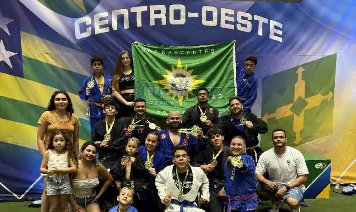 Paranatinga conquista resultados expressivos no Brasileiro Centro-Oeste de Jiu-Jitsu em Cuiabá