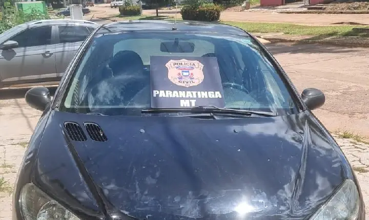Polícia Civil de Paranatinga recupera veículo furtado em Primavera do Leste