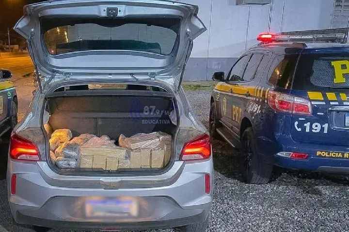 PRF apreende mais de 160 kg de drogas que estava à caminho de Paranatinga