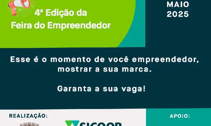 Sala do Empreendedor e Sicoob realiza 4ª Edição da Feira do Empreendedor de Paranatinga