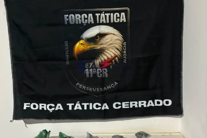 Suspeito é preso por tráfico de drogas no bairro Vila Nova em Paranatinga