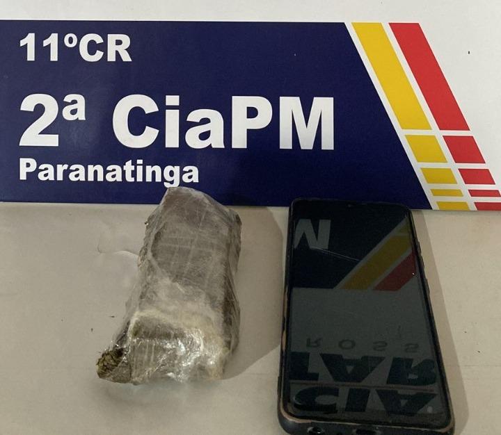 Dupla é presa com maconha ao tentar fugir da Polícia em Paranatinga