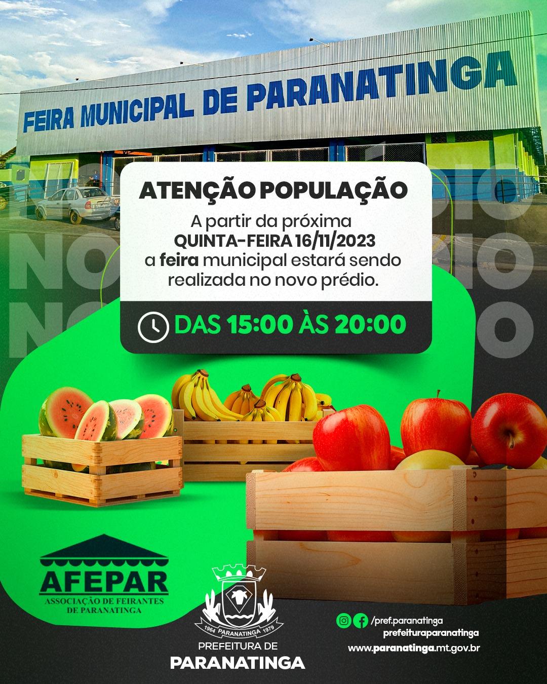 Obra Concluída: Feira Municipal retorna ao prédio novo após reforma