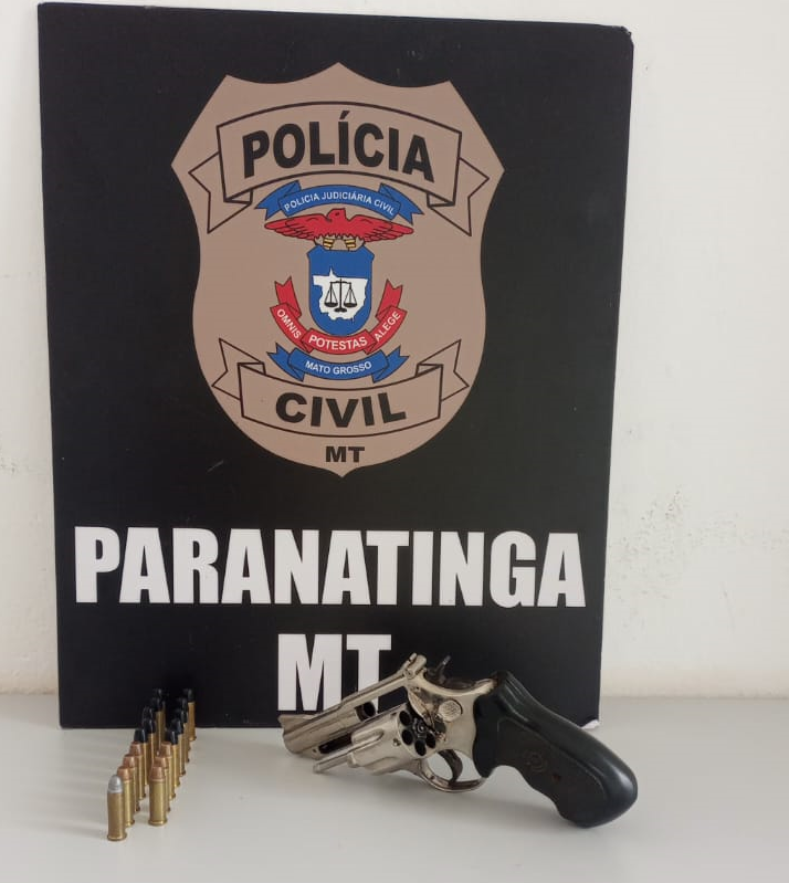 Polícia Civil cumpre mandado e apreende arma de fogo na zona rural de Paranatinga