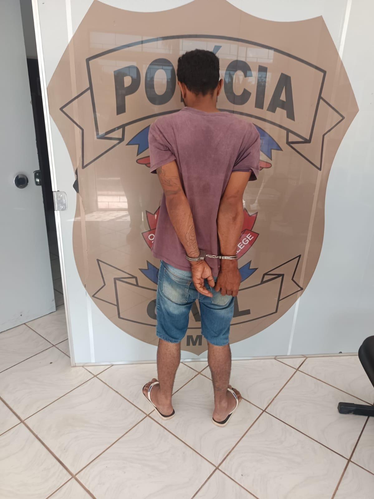 Polícia Civil de Paranatinga cumpre mandado de prisão contra integrante de facção criminosa