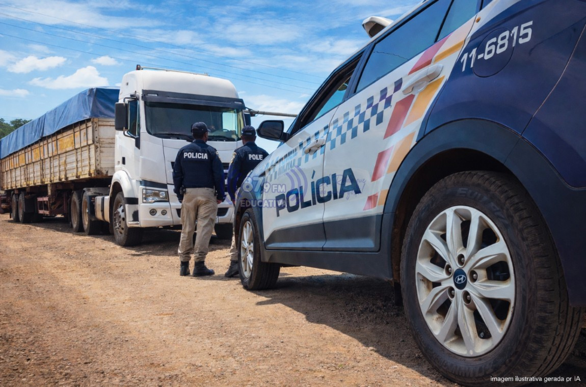 Suspeito é detido após tentar furtar quase 50 toneladas de soja em fazenda de Santiago do Norte