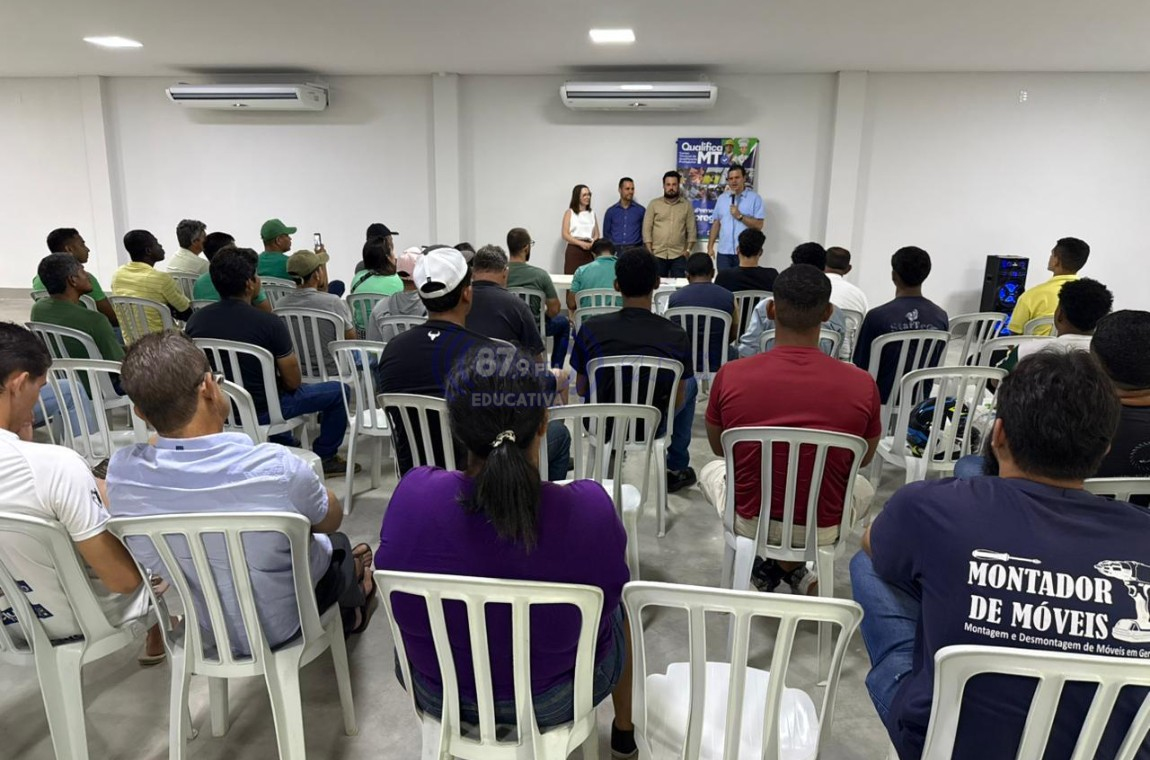 Deputado Thiago Silva traz cursos profissionalizantes a Paranatinga e abre novas oportunidades