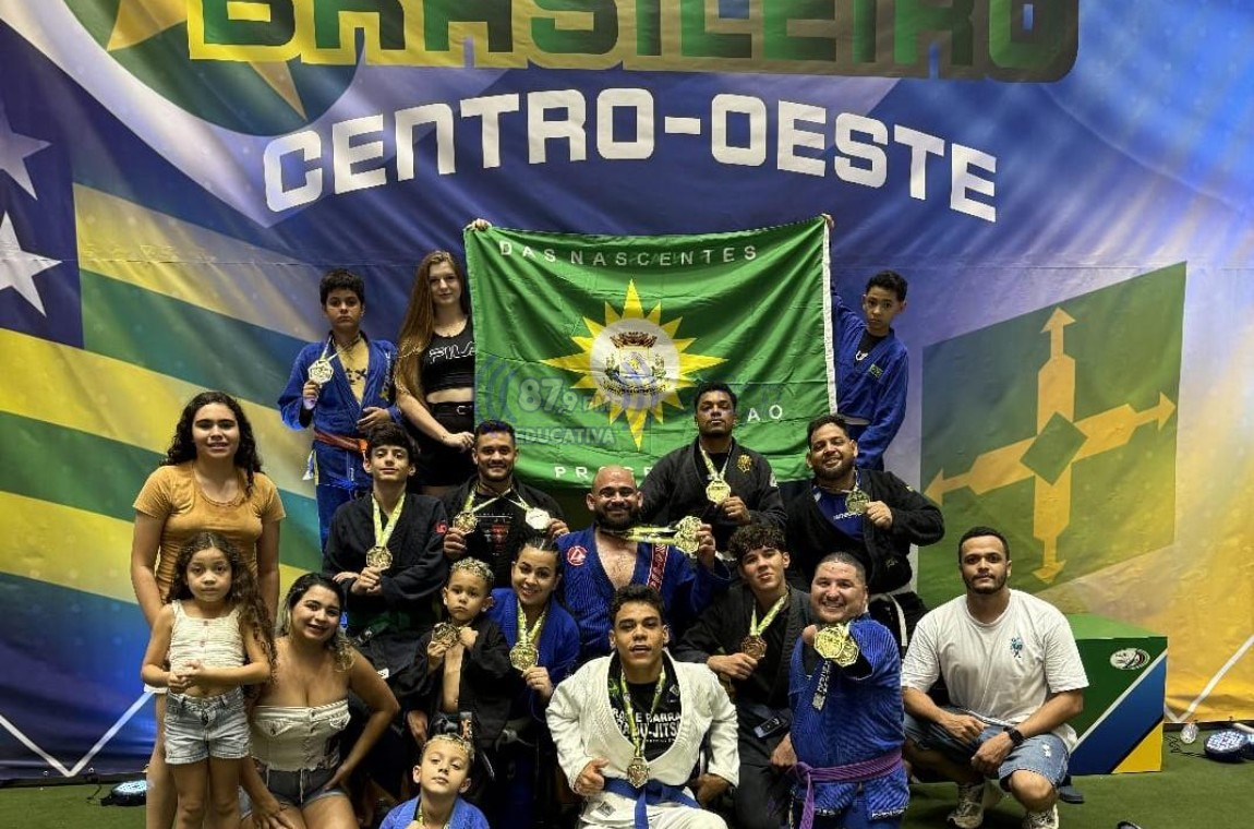 Paranatinga conquista resultados expressivos no Brasileiro Centro-Oeste de Jiu-Jitsu em Cuiabá