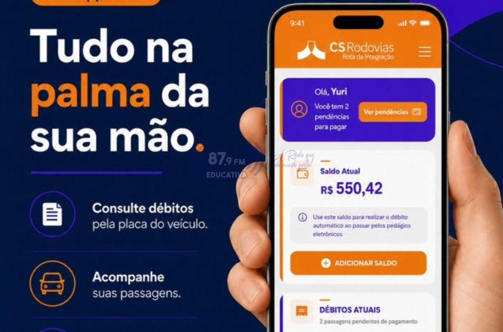 CS Rodovias lança aplicativo para atendimento a usuários de rodovia